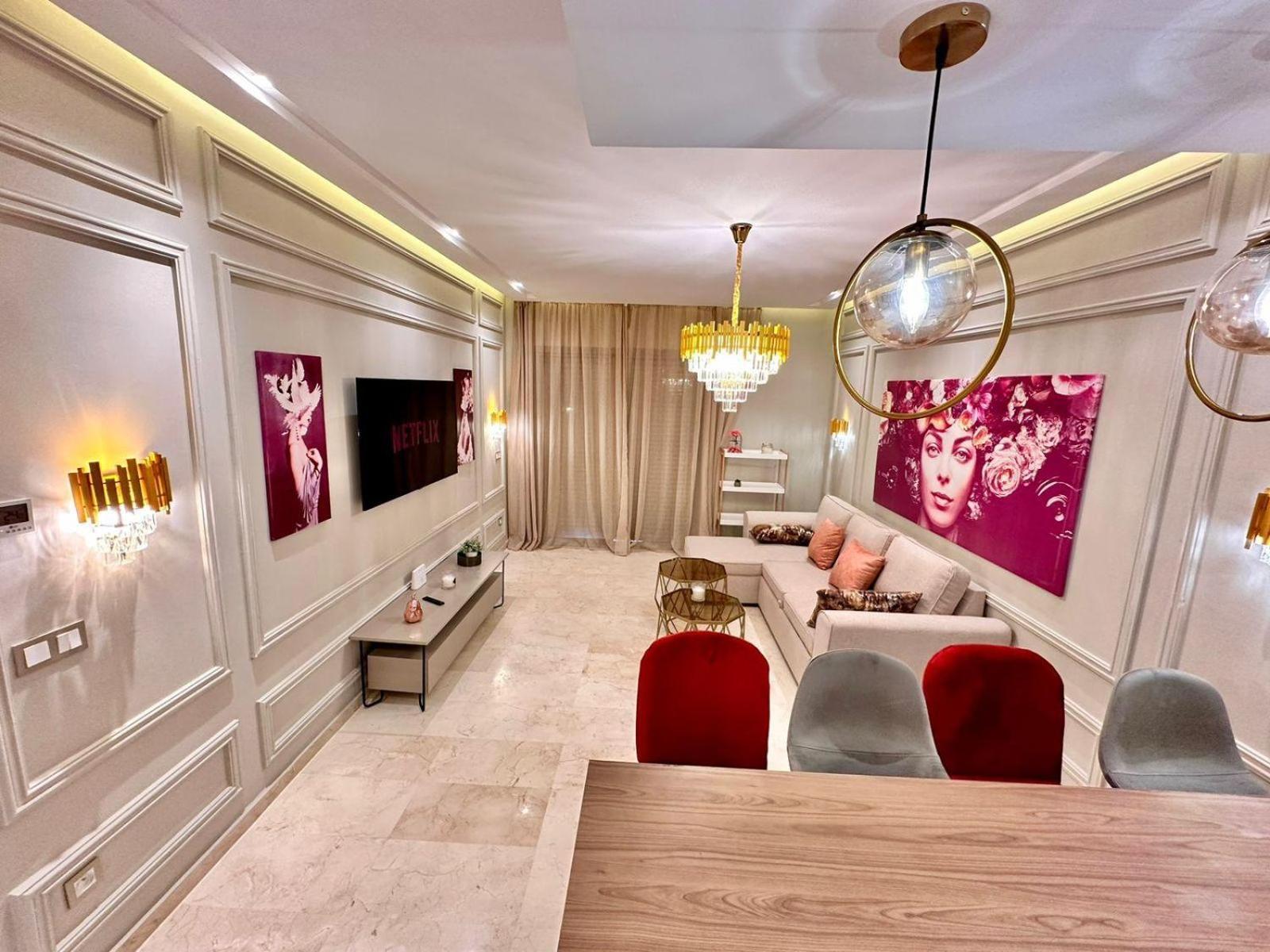 Appartement Luxueux Avec Piscine 10 Minutes Du Centre Ville Marrakesh Luaran gambar