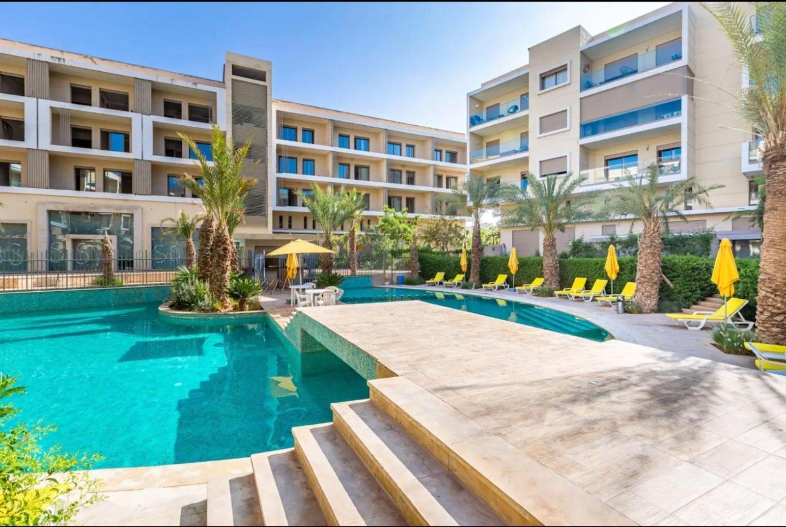 Appartement Luxueux Avec Piscine 10 Minutes Du Centre Ville Marrakesh Luaran gambar