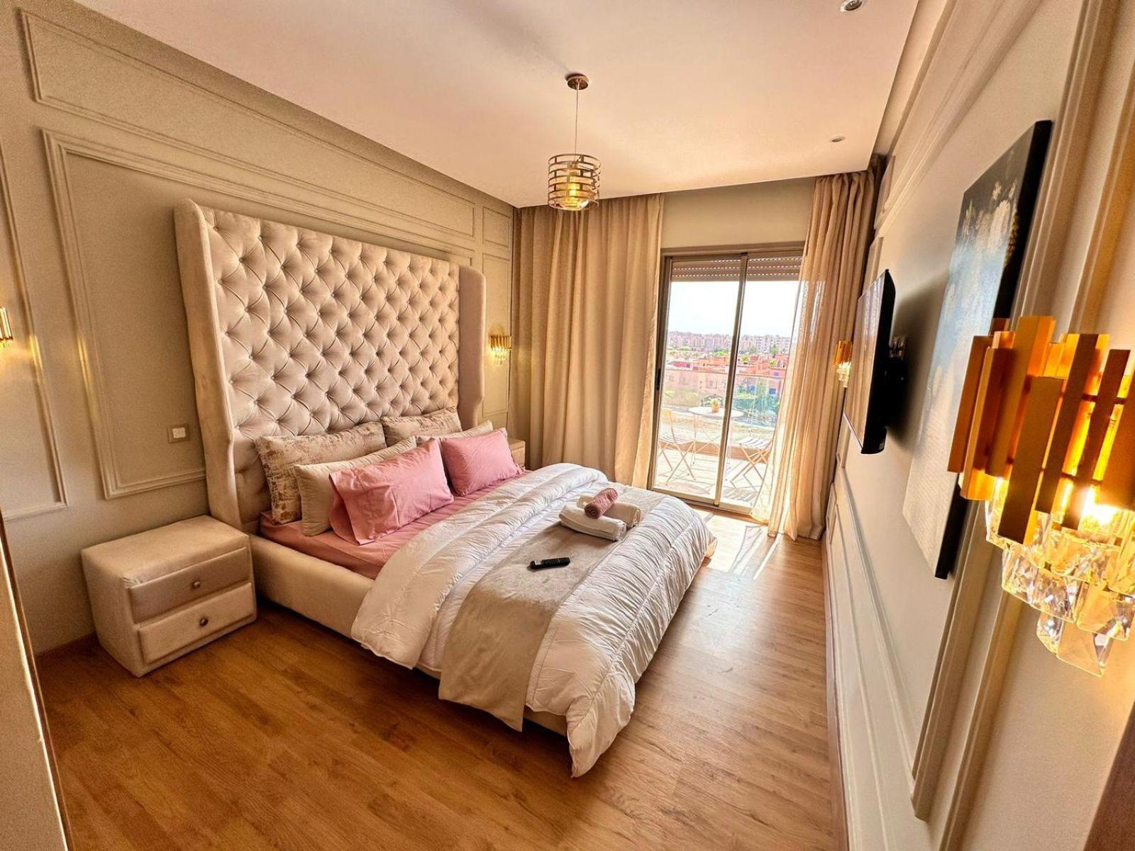 Appartement Luxueux Avec Piscine 10 Minutes Du Centre Ville Marrakesh Luaran gambar