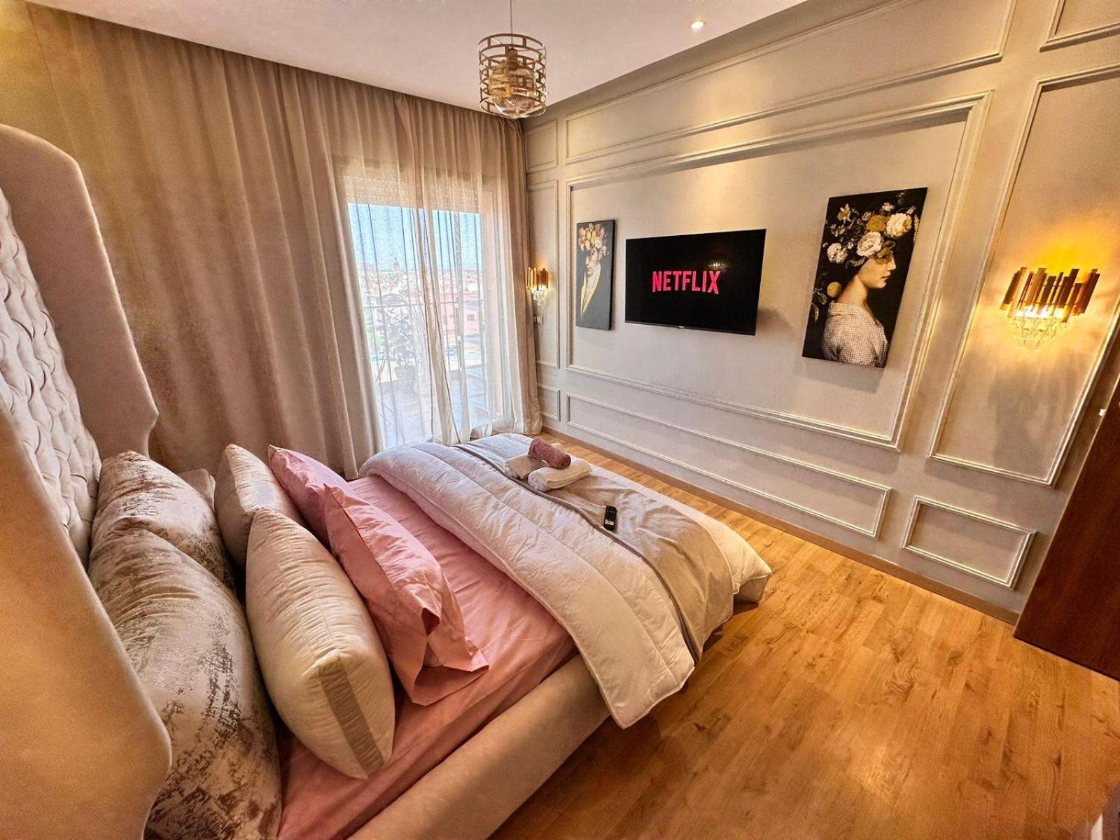 Appartement Luxueux Avec Piscine 10 Minutes Du Centre Ville Marrakesh Luaran gambar
