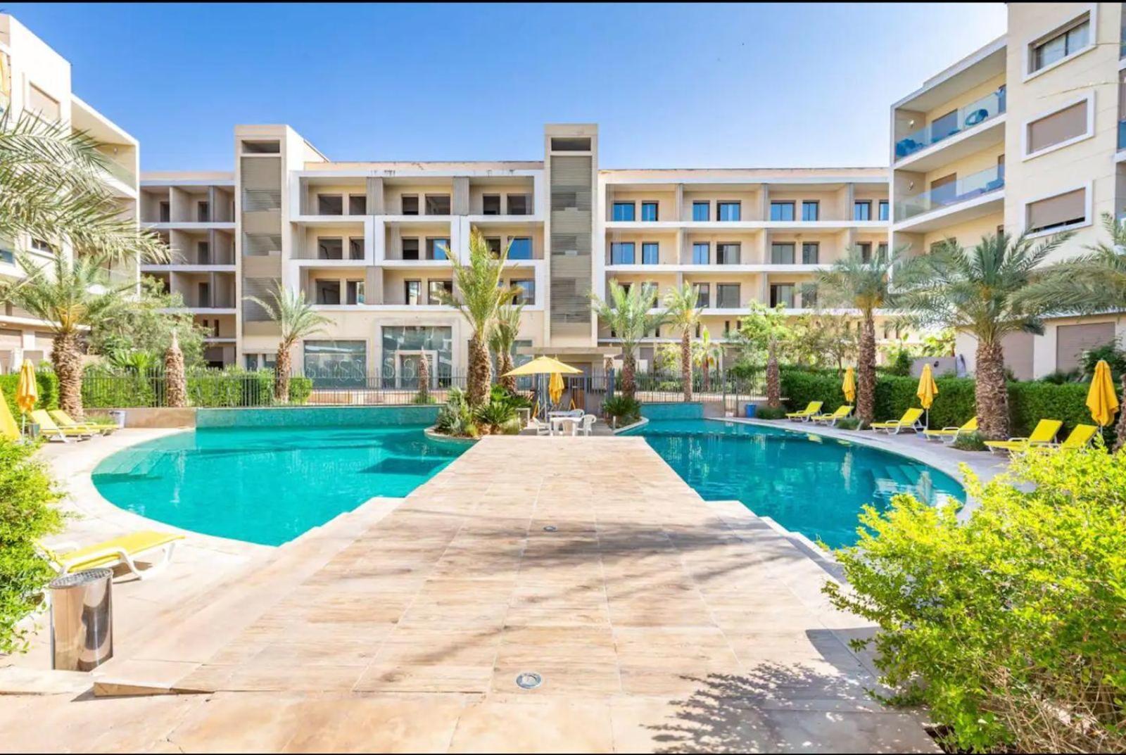 Appartement Luxueux Avec Piscine 10 Minutes Du Centre Ville Marrakesh Luaran gambar