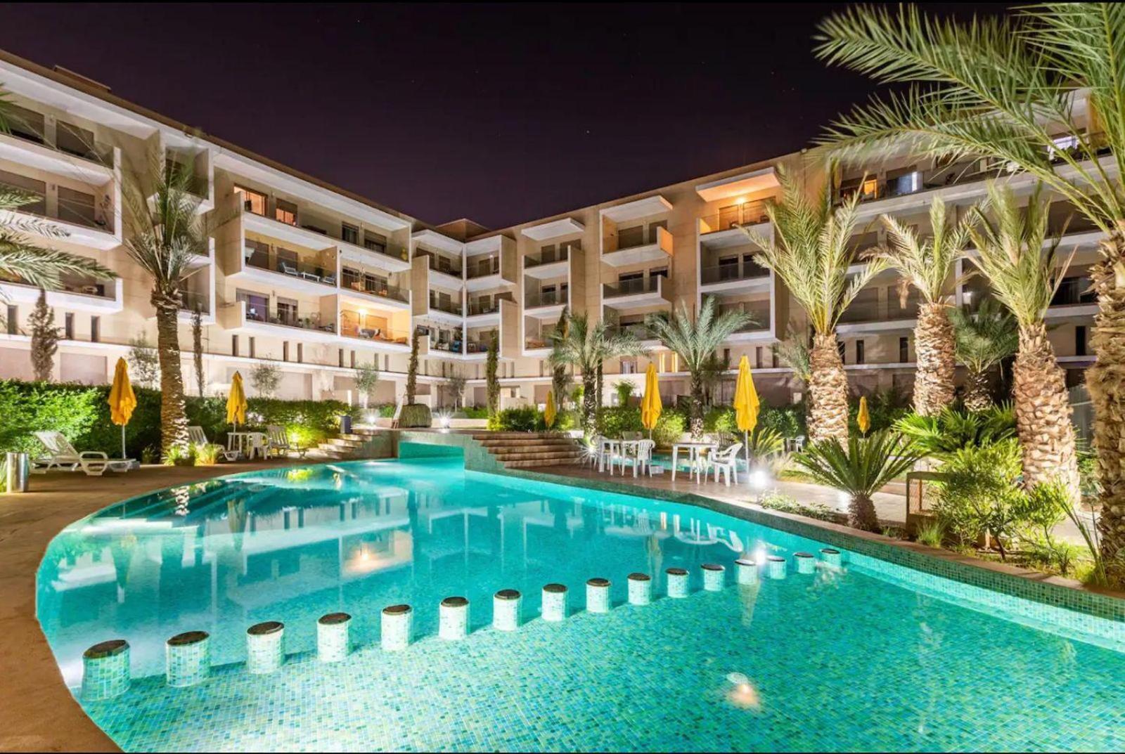 Appartement Luxueux Avec Piscine 10 Minutes Du Centre Ville Marrakesh Luaran gambar